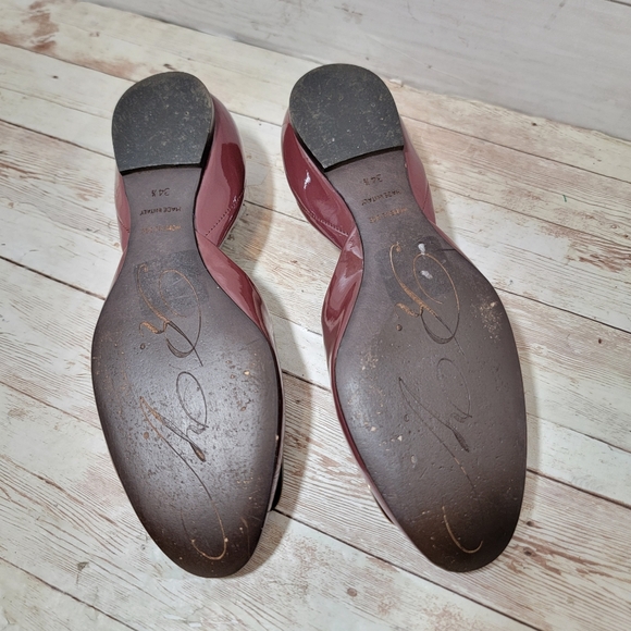 Roger Vivier D'Orsay patent leather ballet flats - Picture 8 of 11